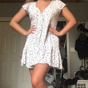 AEO Floral Print Babydoll Dress Size S